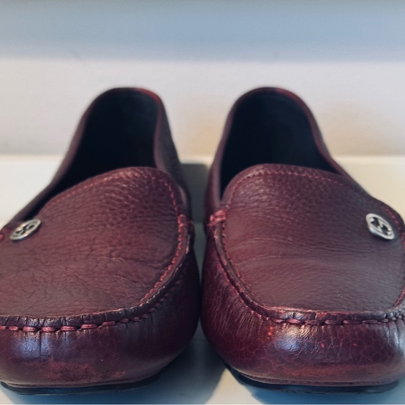 Gucci Driving Loafers dark red oxblood leather in great condition Women’s sz 38 - Picture 4 of 12